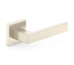 Metal-Bud Qubik K Quadratischer Türgriff - Nickel Satiniert Velvet