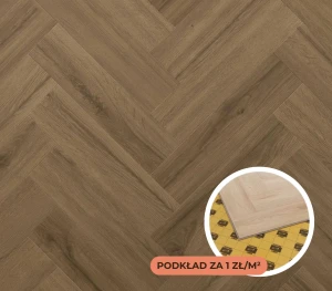 ARBITON Amaron Herringbone Vinyl-Paneele Eiche Rochester + Unterlage für 0,01 € AKTION