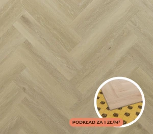 ARBITON Amaron Herringbone Eiche Johannes Vinylboden + Unterlage für 1 zł AKTION