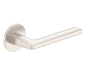 Türdrücker mit Rundrosette Metal-Bud NOVA - Gold Matt (1) (1)